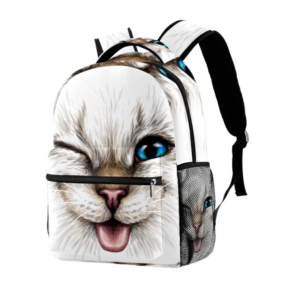 Stylischer Tagesrucksack für Schule und Freizeit – Damen und Herren – Strapazierfähiger Book Pack mit Seitentaschen – Aquarell Farbige Meeresschildkröte – 40 6 cm