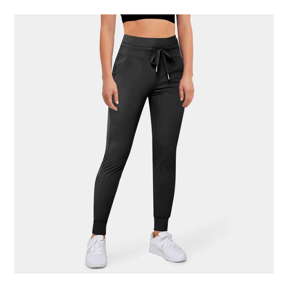 Bequeme Damenleggings mit Taschen und Kordelzug für Sport und Freizeit XS-XL – Perfekte Passform und Funktionalität für jeden Tag