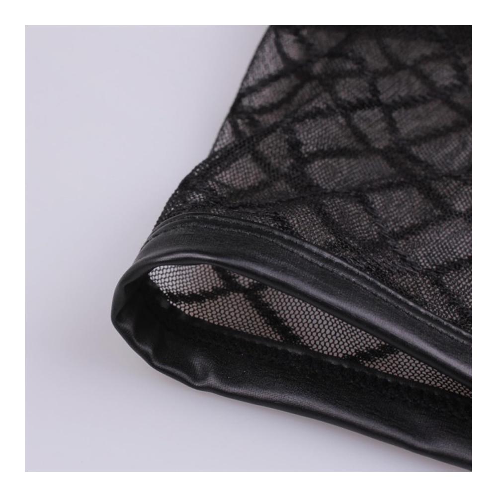 Entdecke verführerische Herren Strings Sexy Rhombus Mesh Low Waist Quick Dry Unterwäsche für den stilbewussten Mann. Jetzt shoppen