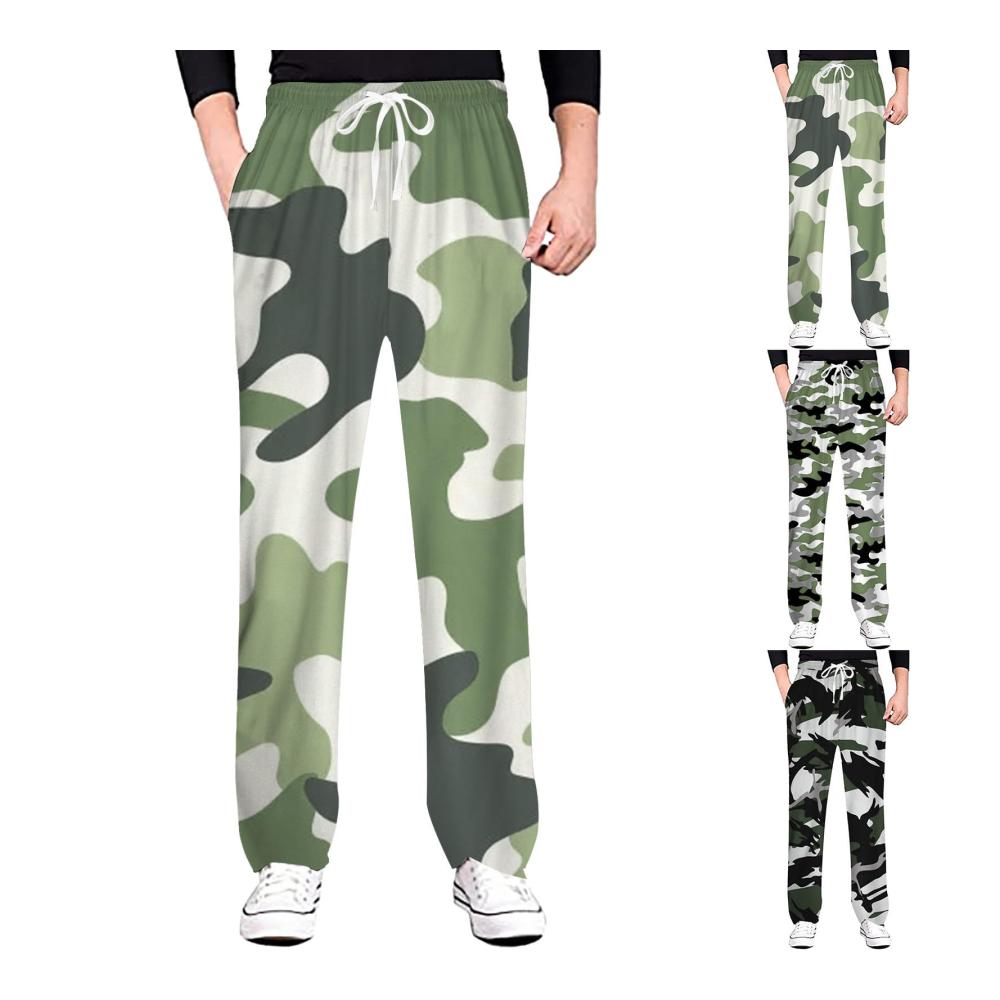 Die ultimative Jogginghose für Komfort und Stil - Herren Four Seasons Chouxiangma Digitaler 3D-Gedruckter Kordelzuggürtel Freizeithose Hose für den täglichen Gebrauch Jogginghose Herren Set
