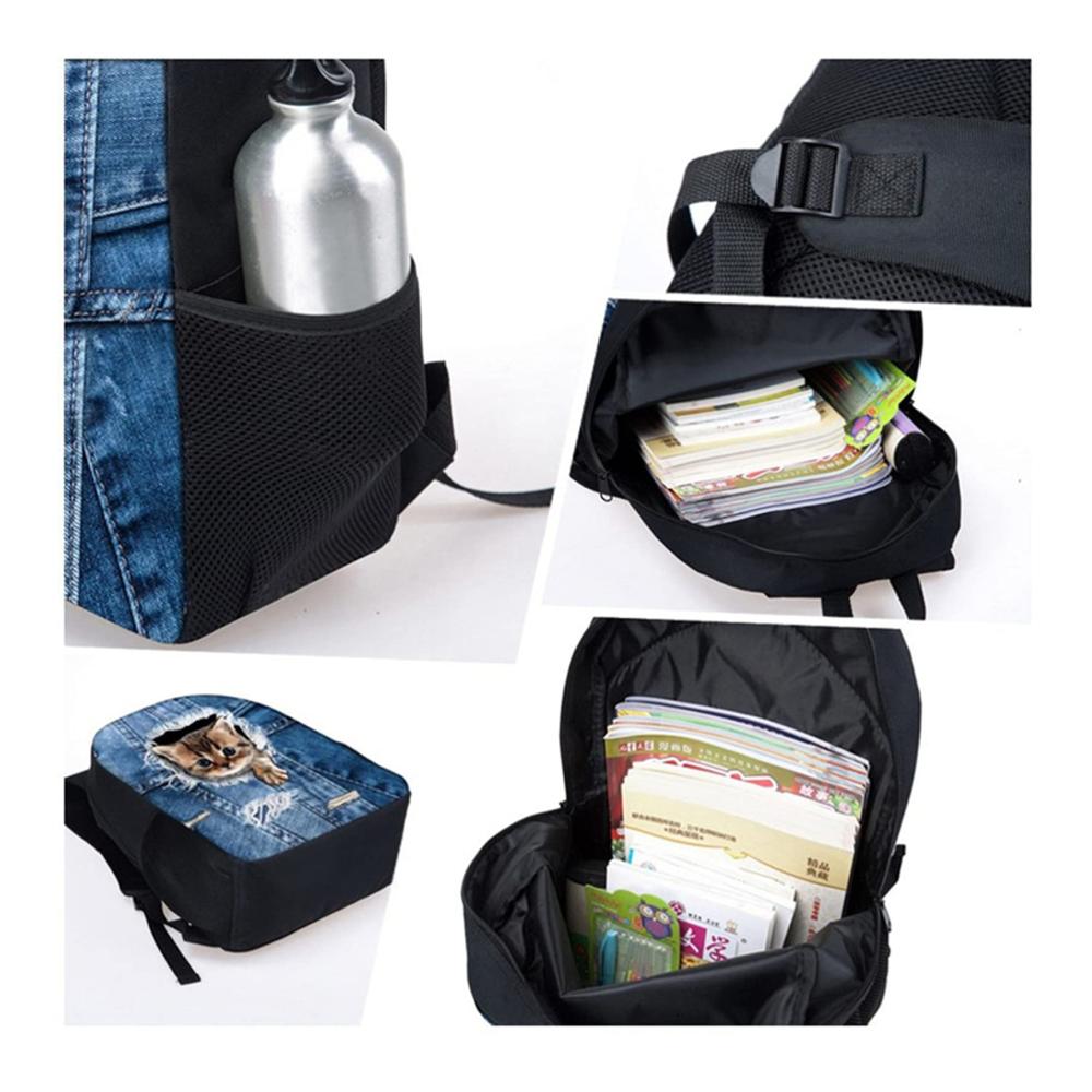 3-teiliges Schulrucksack-Set mit pinkem Sonnenblumen-Elefant-Blumenmuster für Mädchen wasserdichtes Daypack-Federmäppchen Cheerleader Lunchbox
