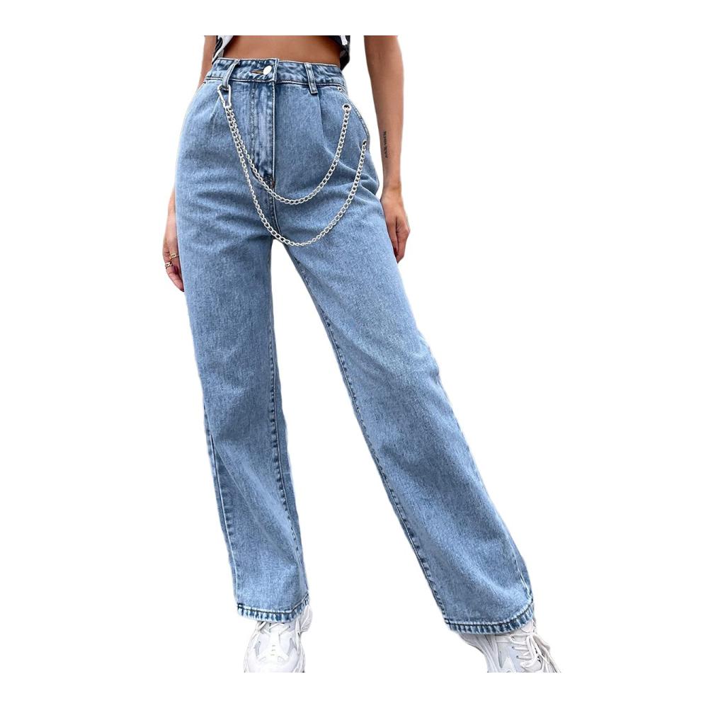 Entdecke die Perfektion Stylische Damen Jeanshosen für trendigen Streetwear-Look mit hohem Tragekomfort und praktischen Taschen