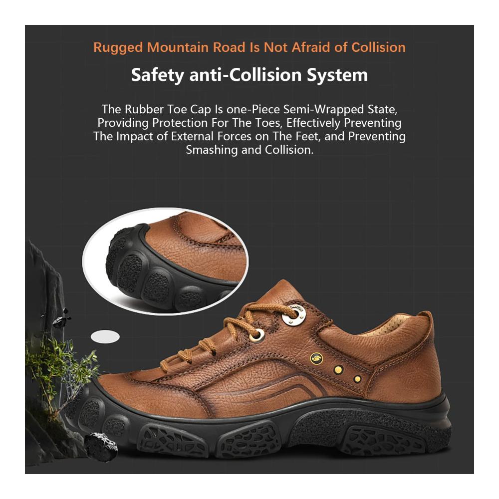Entdecke die Perfektion Herren Trekking- & Wanderschuhe Atmungsaktiv Leicht & Rutschfest für Outdoor-Abenteuer! Neu im Sortiment für Herbst & Winter Größe 43 EU