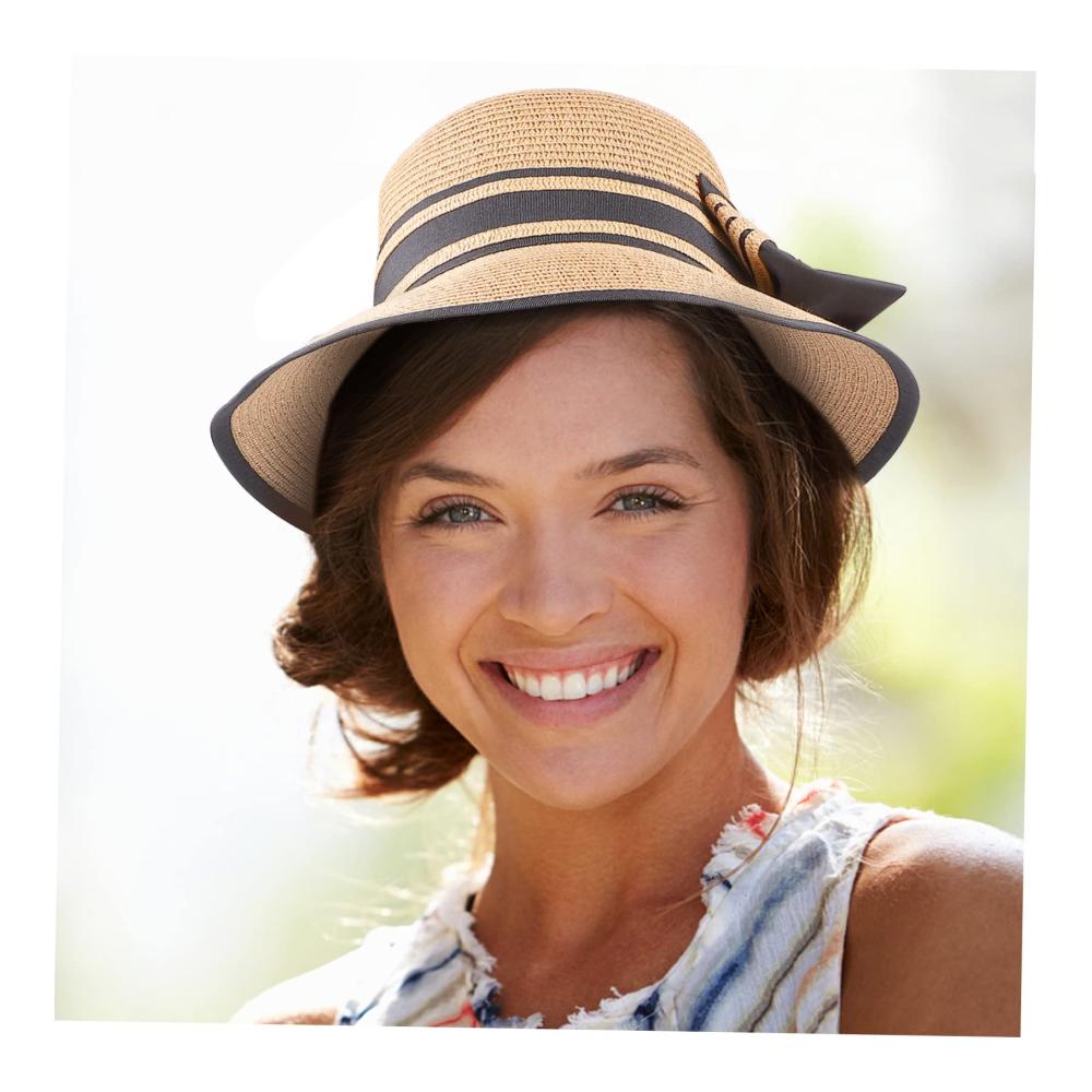 Erfrischend modischer Sonnenhut für Damen - Faltbarer Strandhut mit Stil - Idealer Sonnenschutz für Outdoor-Aktivitäten und Reisen - Ein Must-Have für den Sommer