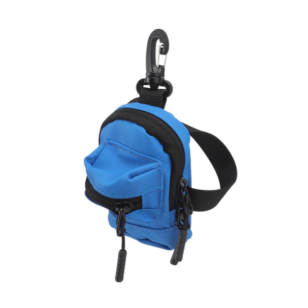 Entdecken Sie den ultimativen Schutz für Ihre Münzen mit unserer Münzbörsen-Geldbörse! Leicht kratzfest und mit Reißverschlussdesign – perfekt für Angler! (Blau