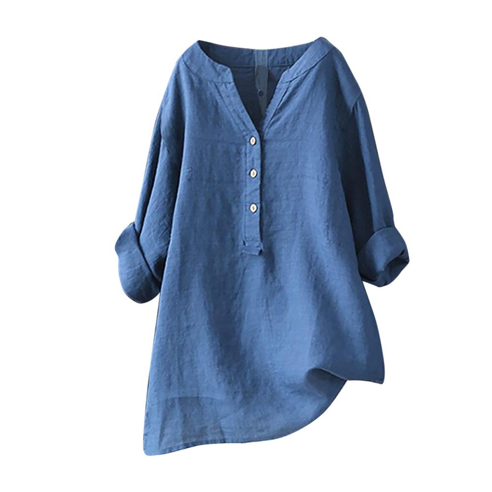 Stilvoll und bequem Damen Langarmshirts für Frühling & Sommer | Trendige V-Ausschnitte lässige Rollärmel und tolle Farbauswahl! Jetzt zugreifen im Ausverkauf