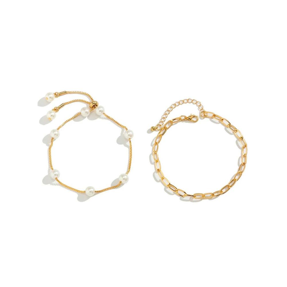 Elegante Boho Fußkettchen-Set Perlenanhänger Quasten & Mehr! Perfekt für Sommer Strand und Brautkleider. Holen Sie sich jetzt Ihren sommerlichen Schmuck