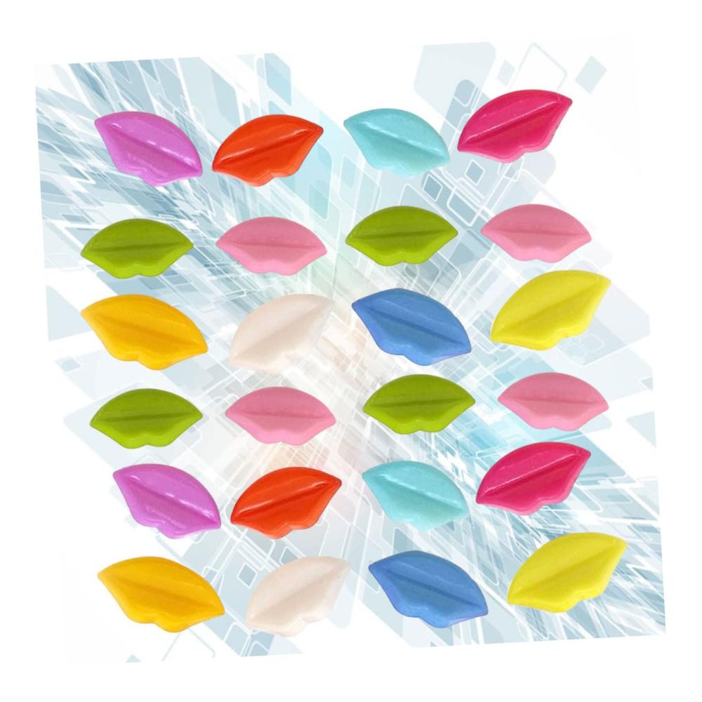 Entdecken Sie die Vielfalt der Click-Buttons 100er Packung mit Sicherheitsaugen farbigen Lippenformen und mehr für DIY Nähen Scrapbooking und Schmuckgestaltung
