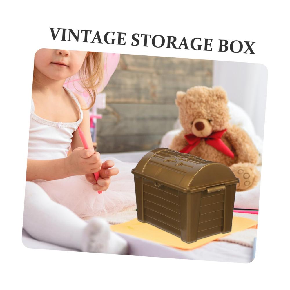 Einzigartiges Kinder Schmuckkästchen Piratenabenteuer für kleine Schätze! Fantastisches Aufbewahrungsdöschen für Spielzeug & Geburtstagsfeiern. Stilvoll und Vintage für unvergessliche Momente