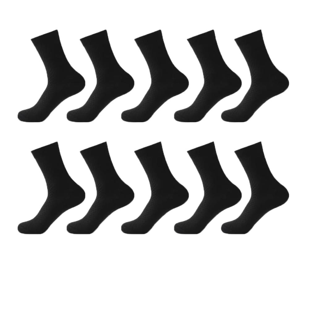 10 Paar SCHWARZ