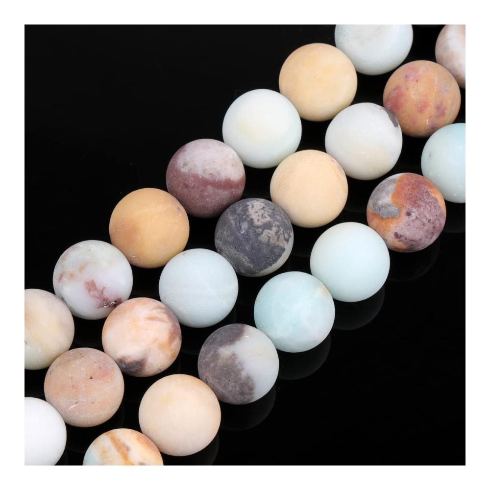 Einzigartige 14mm Frost Mixed Beads Farbenfrohe Edelstein-Perlen für kreative Projekte - Jetzt bei Sweet & Happy Girl