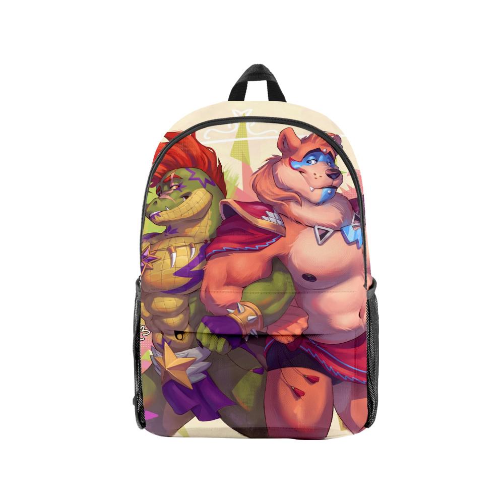 Entdecke den ultimativen Kinderrucksack! Hochwertige Canvas-Schultasche mit faszinierendem FNAF-Design für junge Horror-Fans. Ideal für Schule und Abenteuer