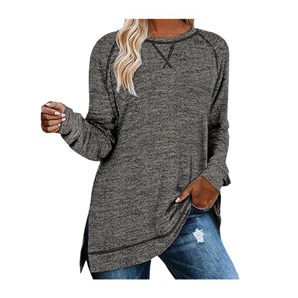 Entdecken Sie die ultimativen T-Shirt-Essentials Trendige Damen Langarm-Tops für den Frühling! Oversize Passform lässiger Stil und ein Hauch von Eleganz. Jetzt zugreifen