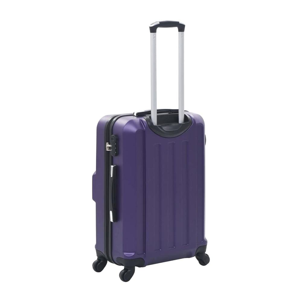 Luxuriöses 3-teiliges Gepäck-Set in strahlendem Violett Hartschalen-Trolley-Set aus robustem ABS für stilvolles Reisen. Jetzt erhältlich