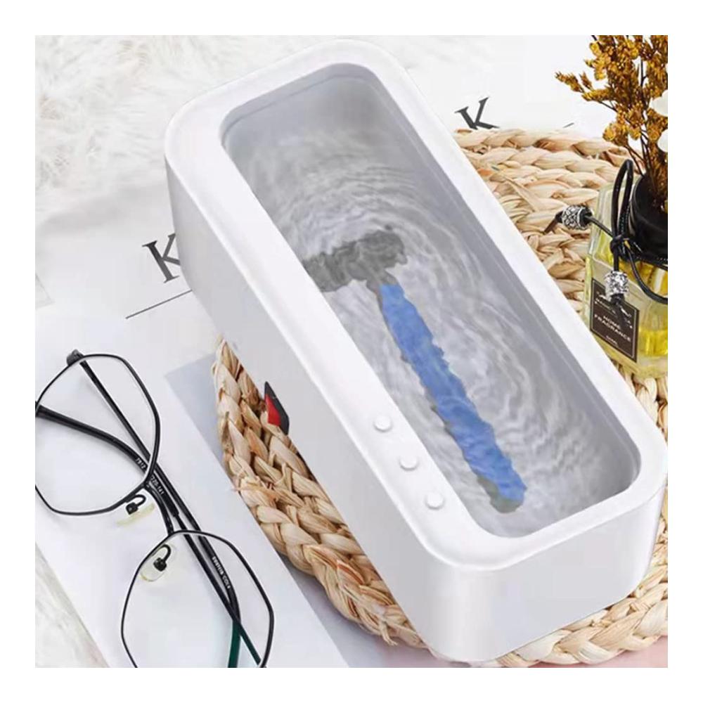 Erleben Sie mühelose Reinigung & Pflege mit der ultraleichten USB-aufladbaren Ultraschall-Unterlegscheibe. Perfekt für Zuhause Schmuck Halsketten Brillen Uhrenboxen und mehr