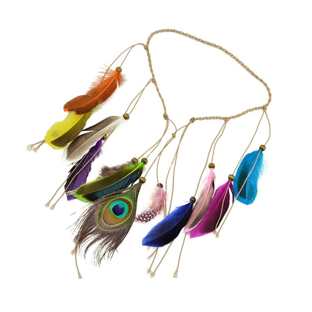 Entdecken Sie den Charme von Boho Gewebtes indisches Quasten-Stirnband - Perfekter Hippie-Haarschmuck mit Stil und Komfort für jeden Anlass