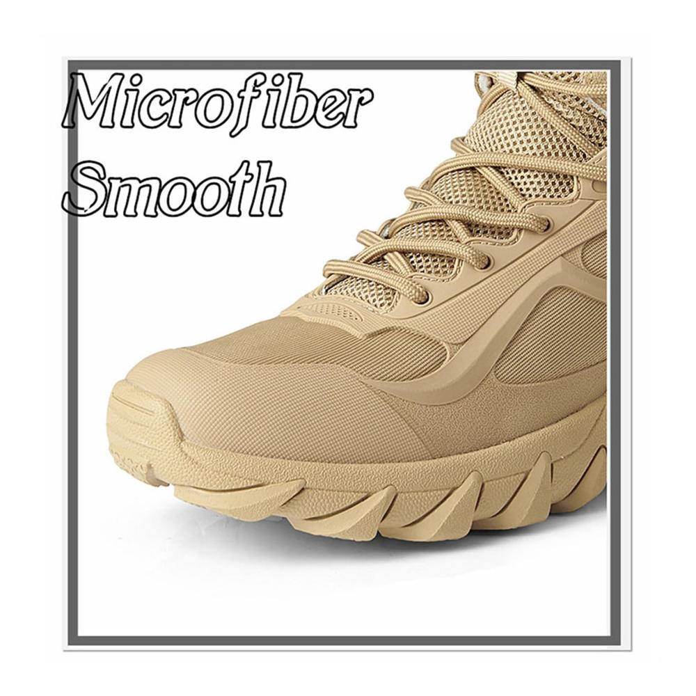 Ultimative Taktische Militärstiefel SadiTy Herren Kampfstiefel - Wasserdicht Seitlicher Reißverschluss Outdoor Hochschaft - Perfekt für Armee Jagd und Abenteuer
