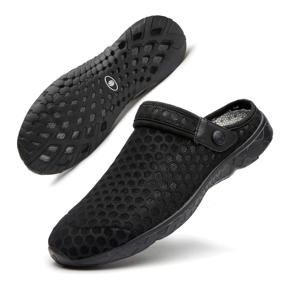 Ultimativer Komfort Unisex Clogs & Pantoletten – Sommerhausschuhe für Strand und Freizeit atmungsaktiv rutschfest weiche Sohle Damen/Herren 36-48