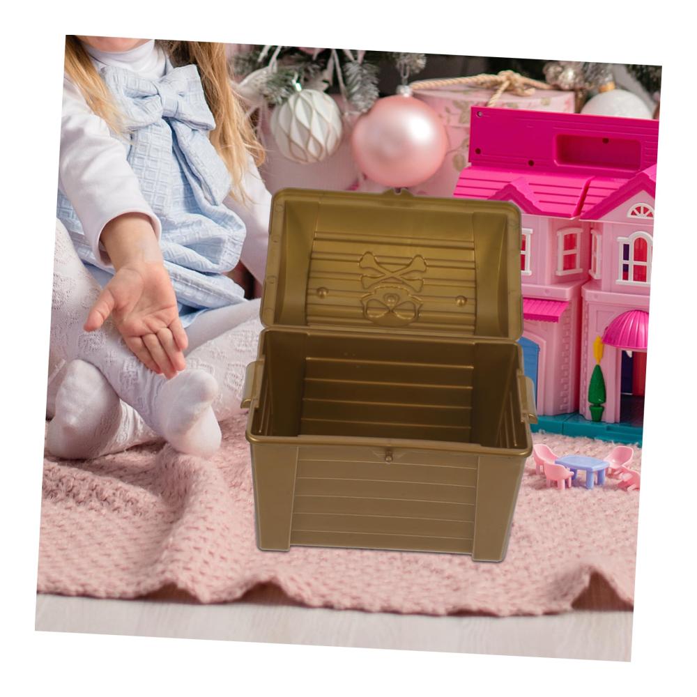 Einzigartiges Kinder Schmuckkästchen Piratenabenteuer für kleine Schätze! Fantastisches Aufbewahrungsdöschen für Spielzeug & Geburtstagsfeiern. Stilvoll und Vintage für unvergessliche Momente