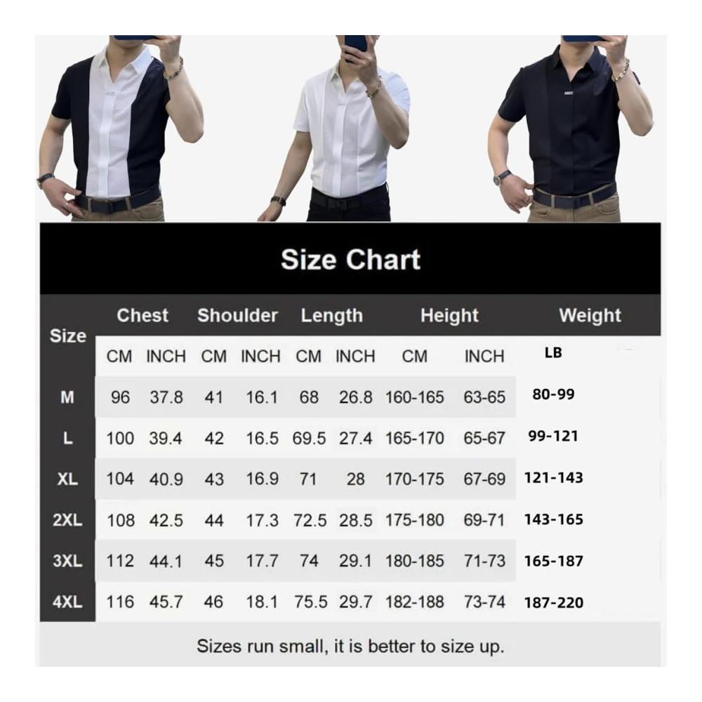 Entdecken Sie stilvolle Poloshirts für Herren Business-Casual-Farbblock-Hemden mit Stretch-Technologie. Perfekt für lässige Eleganz und Komfort