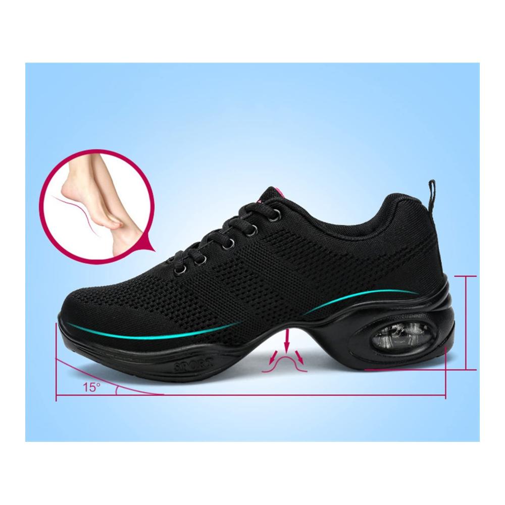 Premium Tanzschuhe Leichter Damen Tanz-Sneaker für Jazz & Ballsaal | Geteilte Sohle atmungsaktiv & stylisch | Ideal für Indoor & Outdoor | FARZAH Qualität