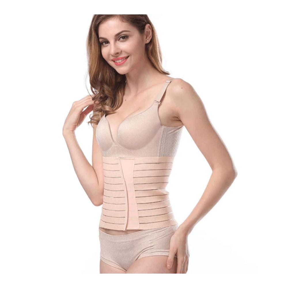 Erholung und Unterstützung nach der Geburt Verstellbares Bauchband für Bauch Becken und Taille - Atmungsaktive Schwangerschafts-Shapewear