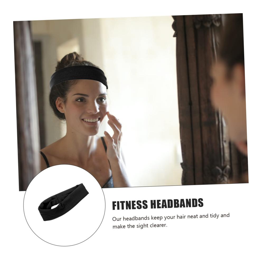 3er-Set bedruckte elastische Sport-Stirnbänder für Herren - Yoga-Kopftuch Schweißband-Kopfschmuck für Männer und Frauen Bandanas Universal