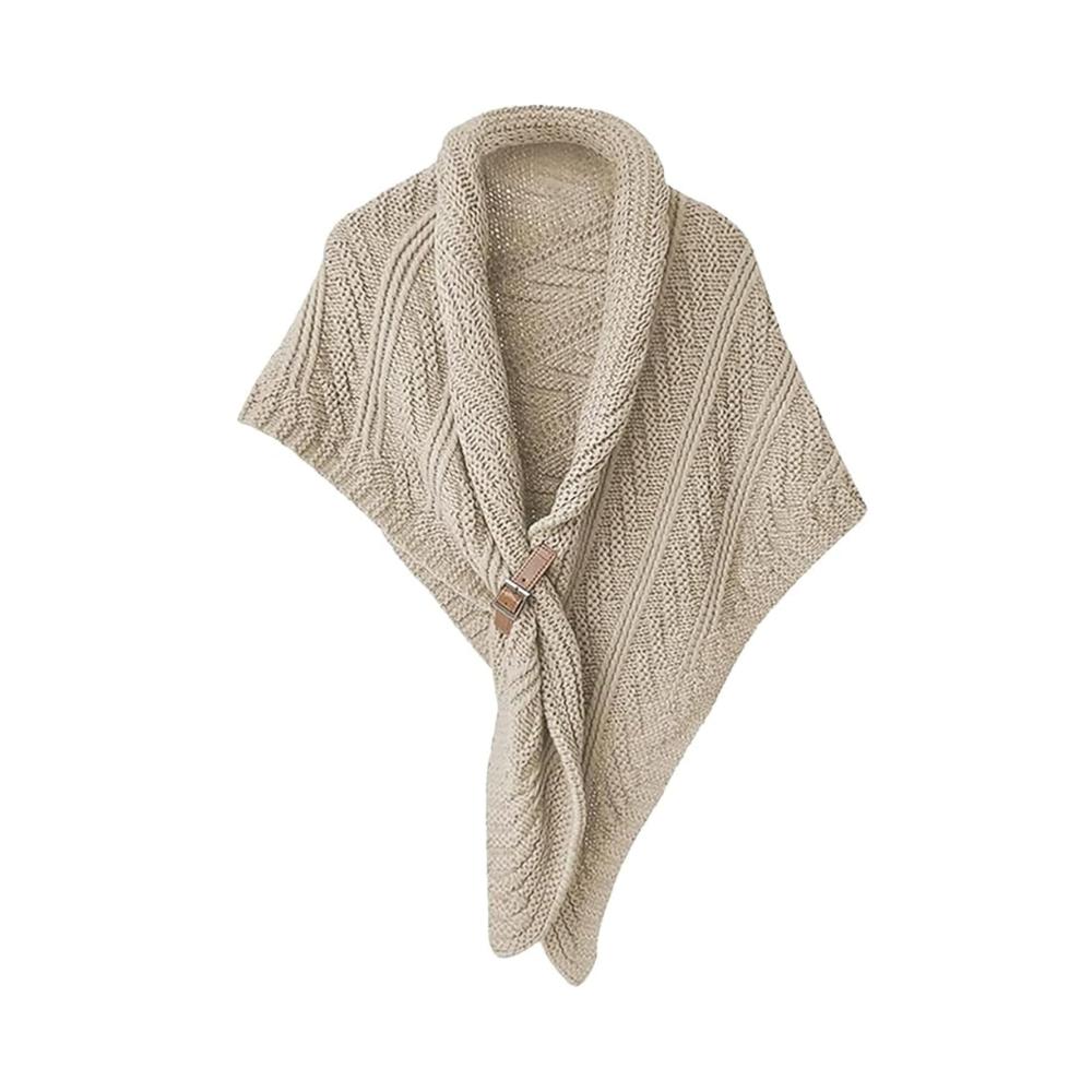 Stilvoller Strick-Poncho für Damen | Vielseitiger Umhang für Herbst & Winter | Trendiger Cardigan mit offener Vorderseite | Mode-Must-have für kühle Tage