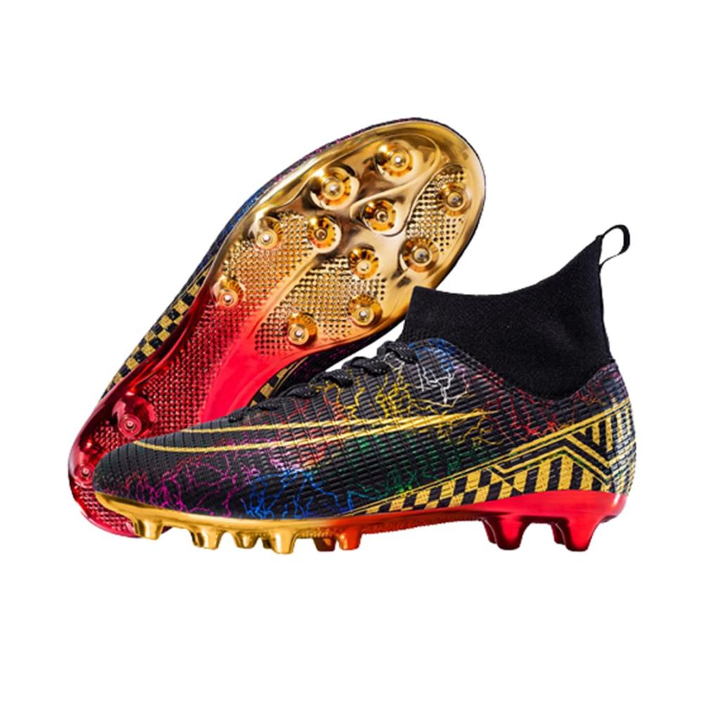 Hochwertige Fußballschuhe Herren High Top Spike Cleats für Profisportler & Jugendliche. Ideale Trainings- und Wettkampfschuhe für Outdoor-Sport