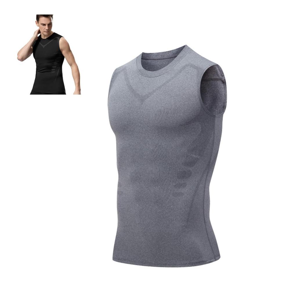 Shape-Oberteil für Herren Ionic Shaping Weste Kompressionsshirt für eine schlankere Silhouette