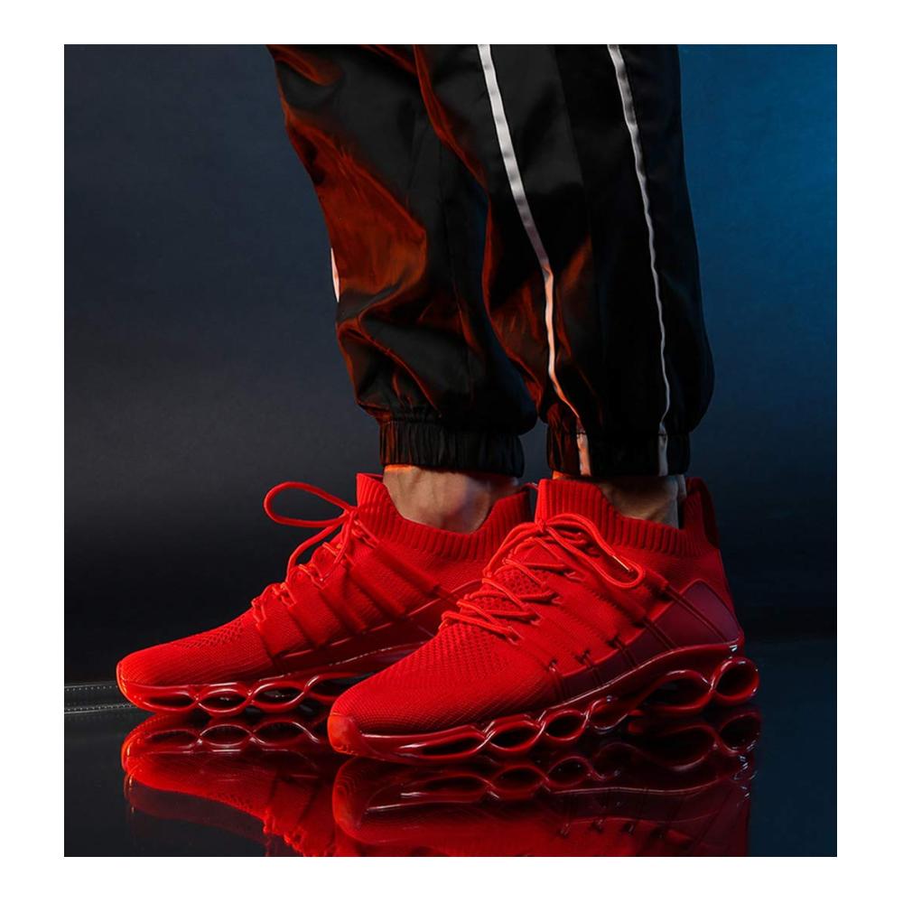 Ultimative Herren Straßenlaufschuhe Leicht rutschfest atmungsaktiv - Ideale Outdoor-Fitnessbegleiter für maximale Performance und Komfort
