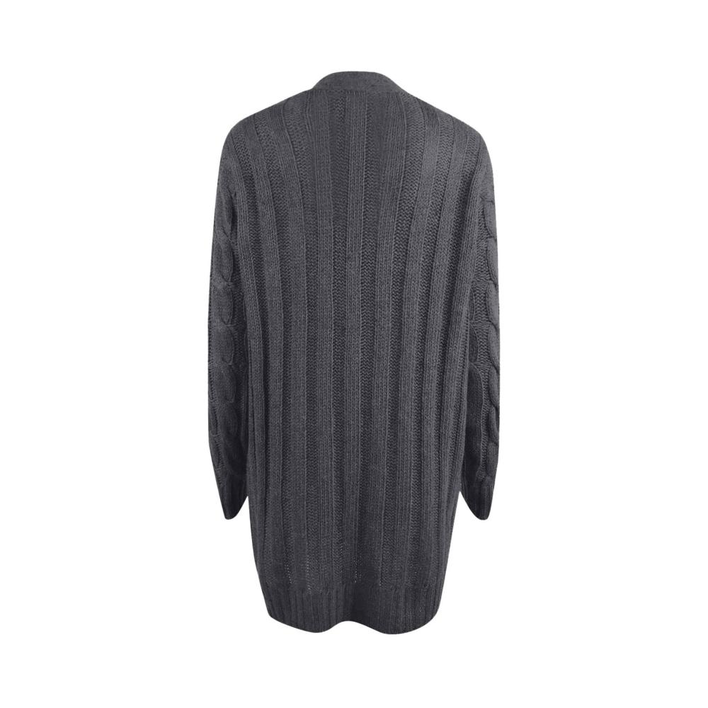 Elegante Damen Strickjacken Moderner Langarm Strickmantel für Herbst und Winter in großen Größen. Stilvoll warm und zeitlos! Jetzt entdecken