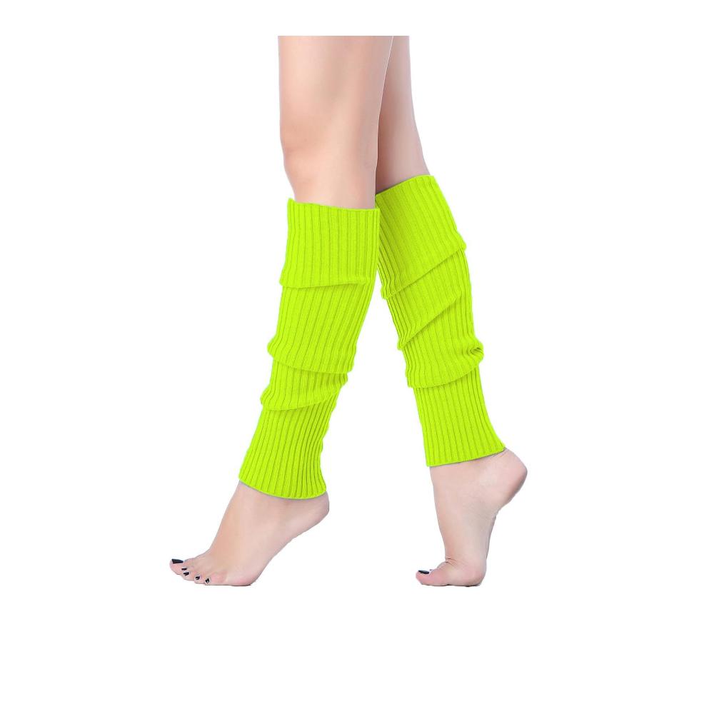 Kuschelige Stulpen Damen Legwarmers für angesagten 80er Look - Strickdesign warm & stylisch. Perfekt für Partys & Kostüme