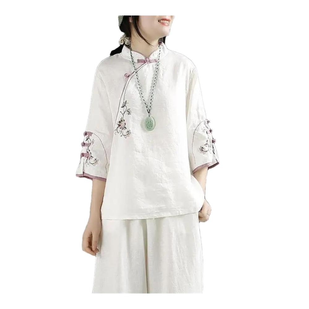 Elegante Kleid & Blazer Kombination Chinesisch inspirierte Tradition trifft moderne Raffinesse. Perfekte Fusion von Stil und Kultur