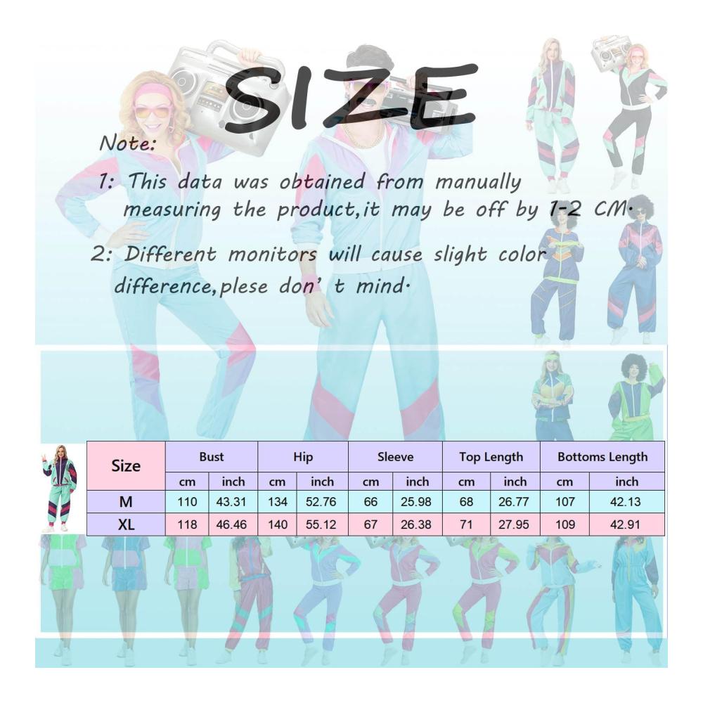Stylischer Sportswear-Trainingsanzug | Herren & Damen | Retro 80er Jahre Style | Assi Anzug | Proll Anzug | Sportlich | Gemütlich | Partyoutfit | Bad Taste Party