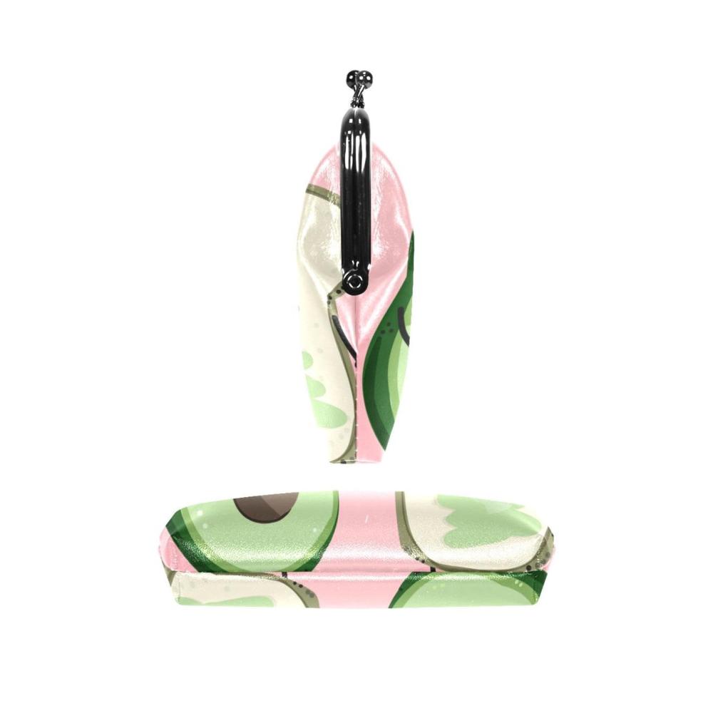 Damen Geldbörse Exklusives Design mit Avocado- und Toast-Motiv geräumige Damen-Geldbörse hochwertige Geldbörsen für Frauen perfekte Geschenkidee