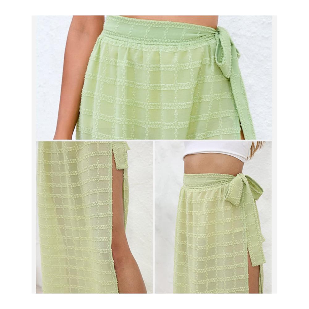Entdecken Sie den ultimativen Stil mit unseren vielseitigen Pareos & Strandkleidern Langer Sarong Wickelrock für Frauen - Eleganz am Strand