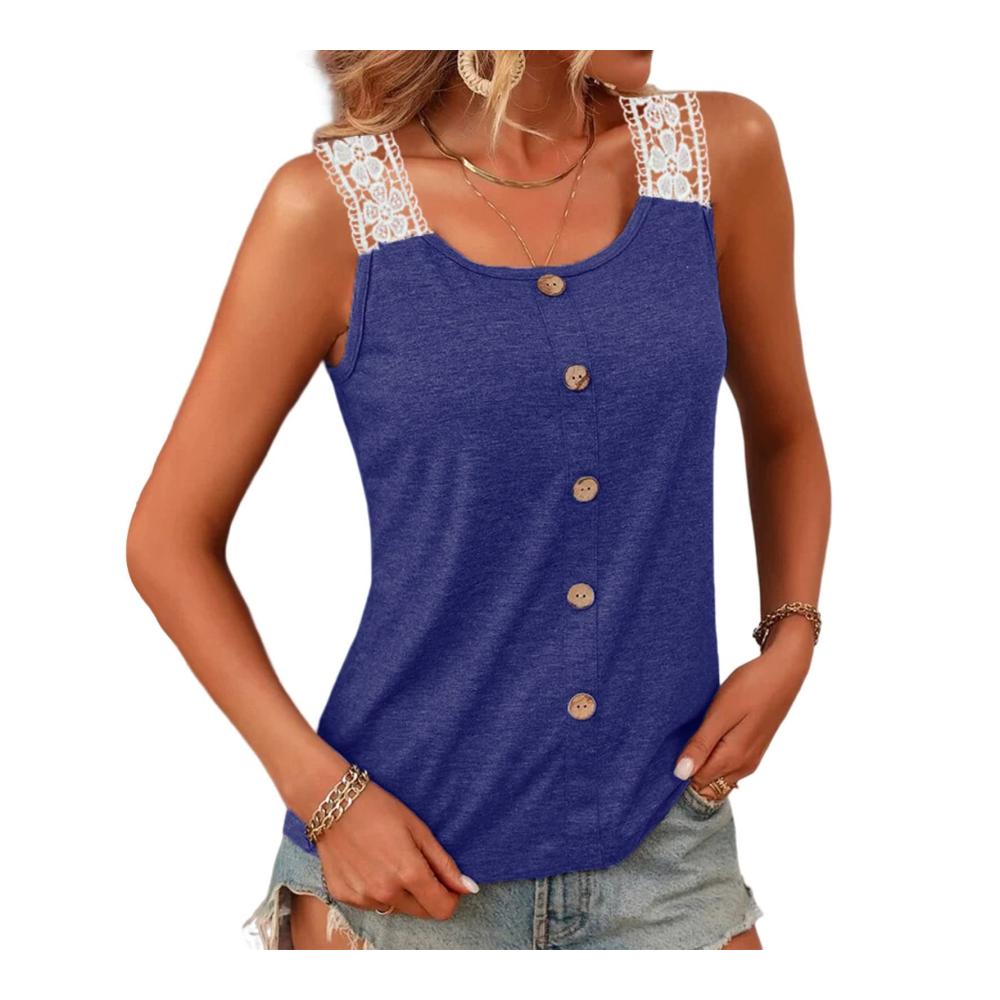 Entdecke die ultimative Vielfalt Trendige Tanktops & Träger-Tops für den Sommer! Damen Sommer Top Stilvoll Alltag Einfarbig Damen Tank Top jetzt erhältlich. Perfekt für jeden Anlass
