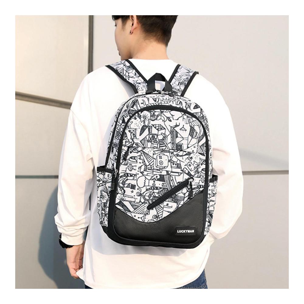 Ultimativer Schulranzen für Jungen Mädchen & Teenager! Wasserabweisender Rucksack aus Nylon für Schüler mit riesigem Fassungsvermögen – Perfekt für Schule Reisen & mehr