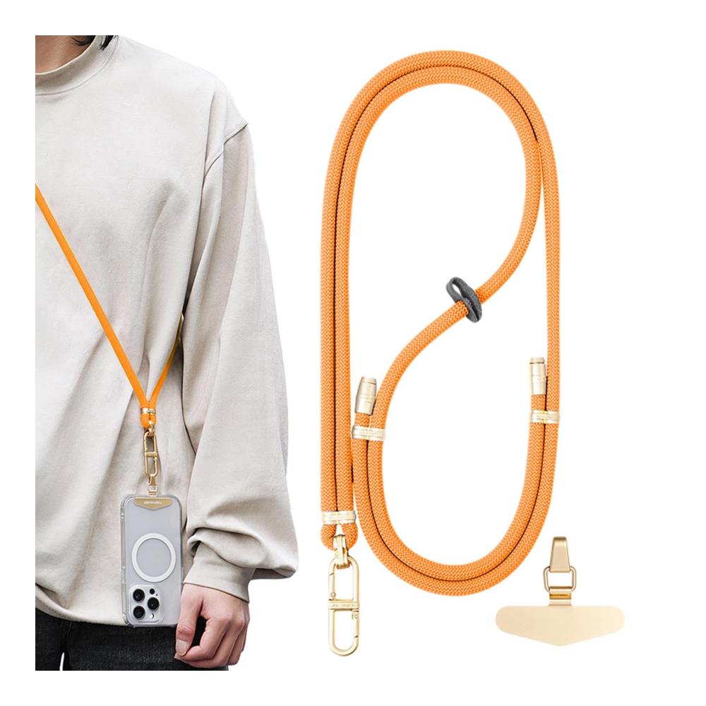 Sicherer Halt & Stil Herren Schlüsselringe & Lanyards - Verstellbare Lederschnalle für Smartphone-Sicherheit & Komfort. Ein Muss für Männer mit Stil