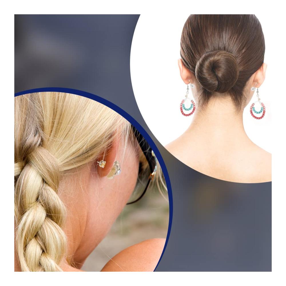 Verbessern Sie Ihr Ohrringerlebnis mit 80 Stück Silikon Ohrringverschlüssen! Weich bequem und in 4 Farben erhältlich. Idealer Ersatz für Studs und Hoops. Erleben Sie Komfort und Stil