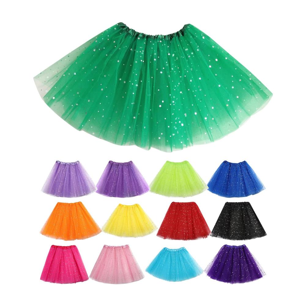 Entzückender Tutu Röcke Tüll & Pailletten in Retro-Glanz! Perfekt für Ballett Rockabilly & Abendkleider. Stilvoll und bezaubernd für Damen & Mädchen