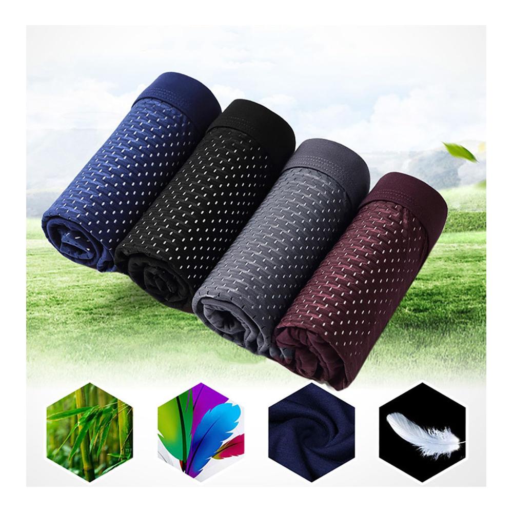 Ultimativer Komfort 4/8er-Pack Dropdaddy Bambus-Boxershorts aus Ice Silk für Männer! Atmungsaktiv luxuriös und langlebig. Jetzt die besten Unterhosen entdecken