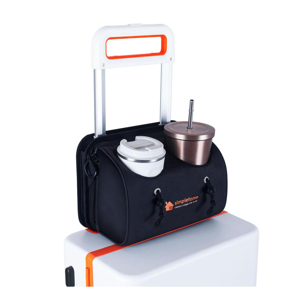 3-in-1 Messenger-Bags Set Laptop-Tasche Beutel und Umhängetasche – Organisiert Stilvoll und Vielseitig – Perfektes Zubehör für Pendler und Reisende – Schwarz