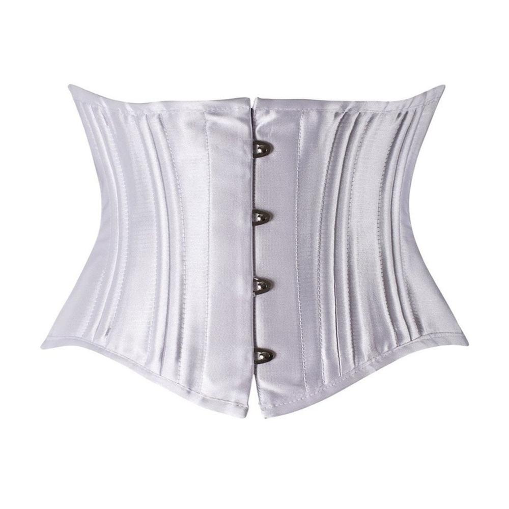 Stilvoller Satin-Taillenformer-Korsettschärpe - Verstellbare Modellierbänder - Perfekte Ergänzung für Steampunk- und Gothic-Outfits