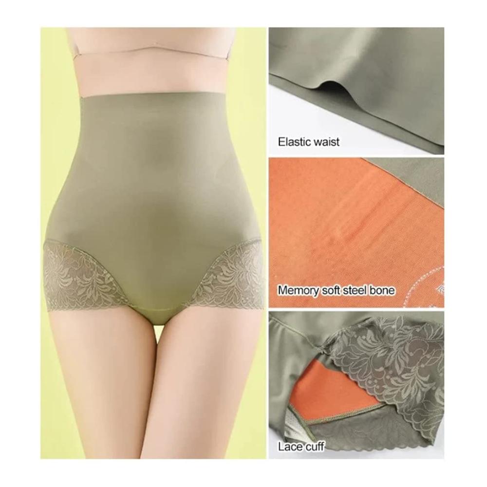 Perfekte Formgebung mit Miederslips für Frauen | Bauchkontrolle hoch tailliert und nahtlos | Body Shaper Shorts für eine umwerfende Silhouette
