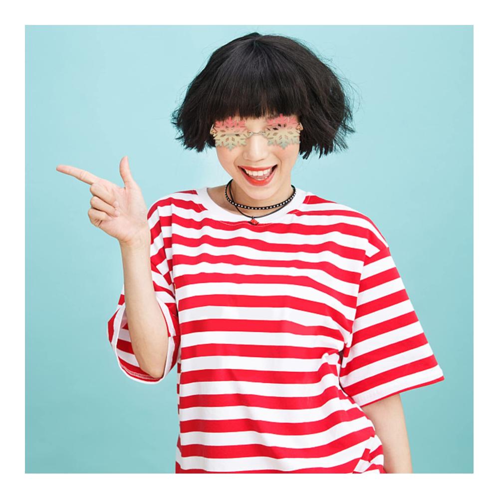 Entdecke den coolen Stil Schneeflocken-Sonnenbrille für die ultimative Party! Stilvoll und lustig für Damen und Herren. Jetzt erhältlich