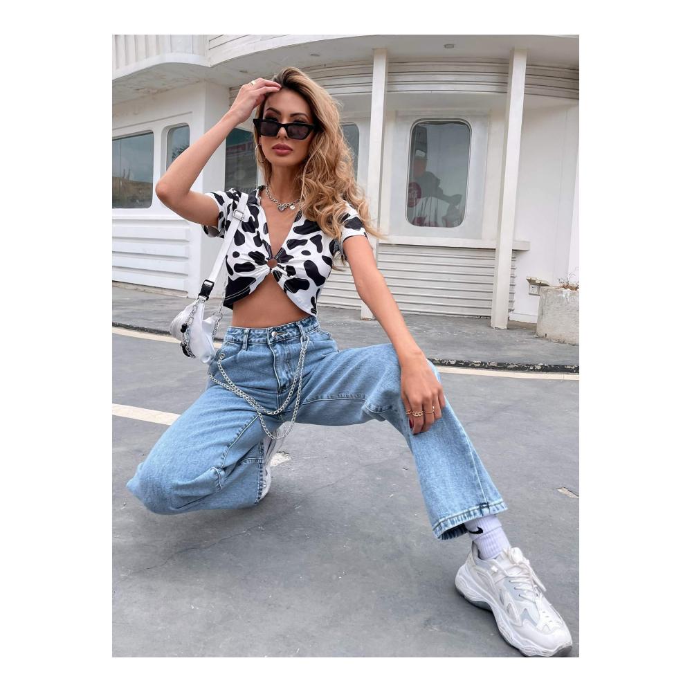Entdecke die Perfektion Stylische Damen Jeanshosen für trendigen Streetwear-Look mit hohem Tragekomfort und praktischen Taschen