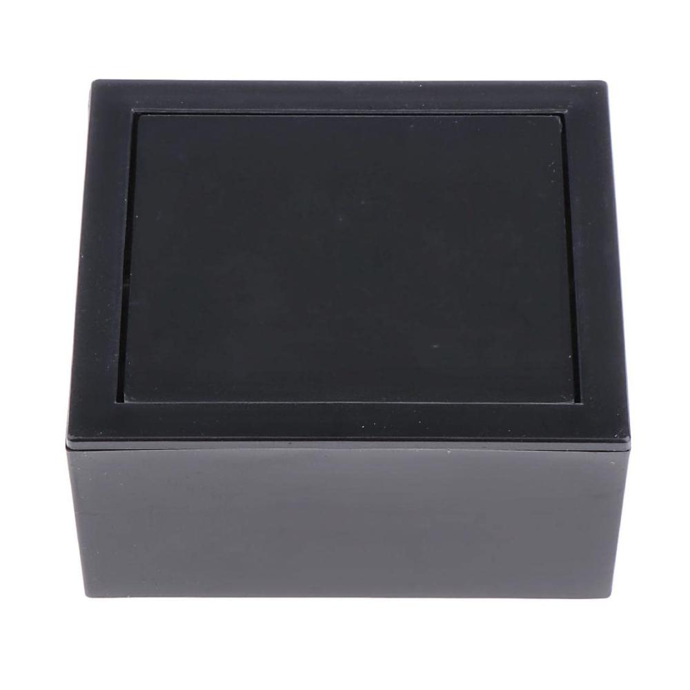 15-teiliges raffiniertes Set schwarzer Manschettenknöpfe inklusive edler Samt-Geschenkbox in elegantem Design für Männer