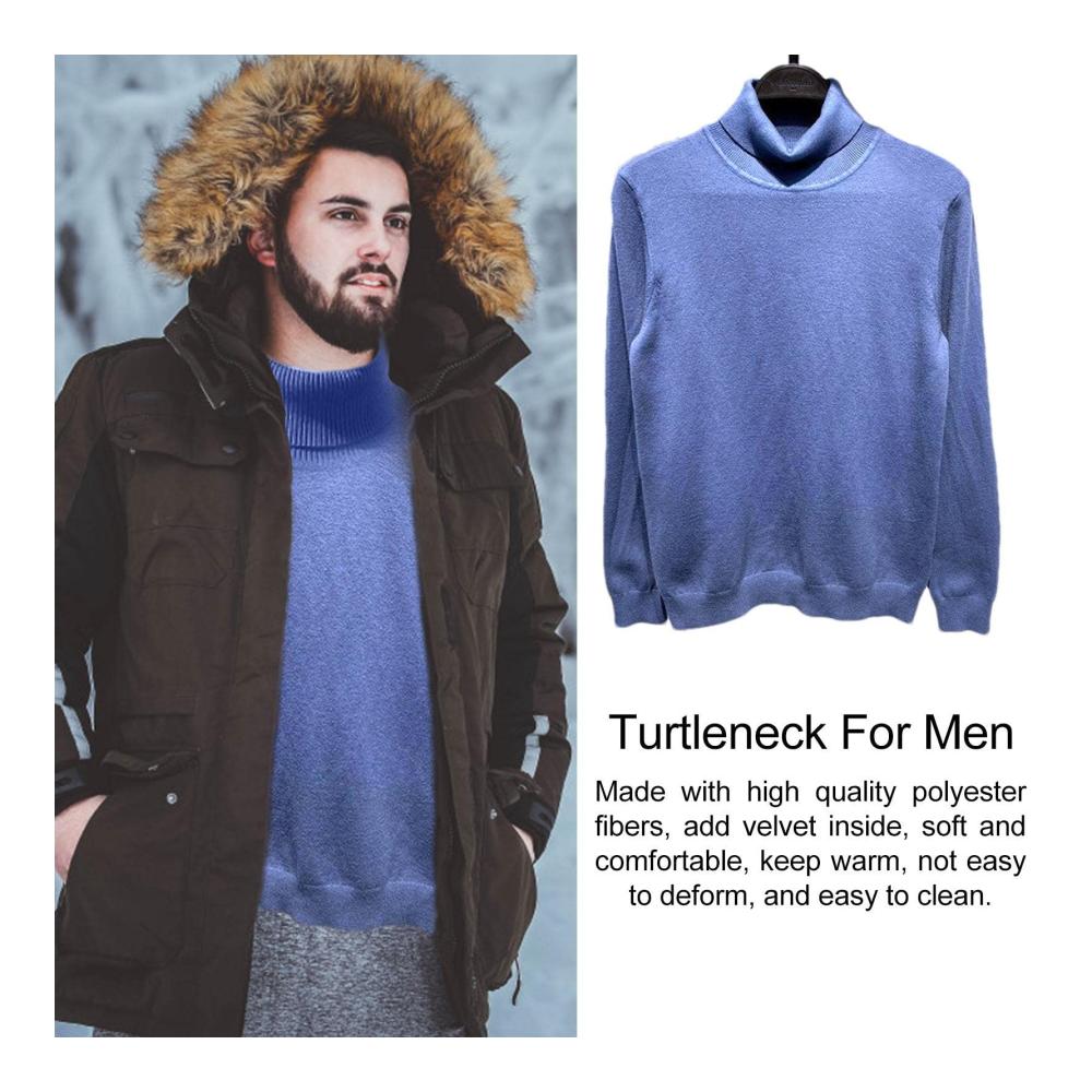 Stilvoller Herren Pullover Komfort und Wärme vereint | Trendiger Rollkragenpullover für kühle Tage | Hochwertiger Strickpullover für Herren | Perfektes Herbst-Winter-Oberteil | Jetzt zugreifen